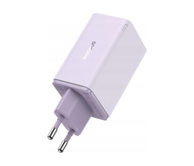 BASEUS Ładowarka sieciowa GaN6 Pro, 2xUSB-C , 2xUSB, 65W (fioletowa P10162701533-00 - 1310919 - zdjęcie